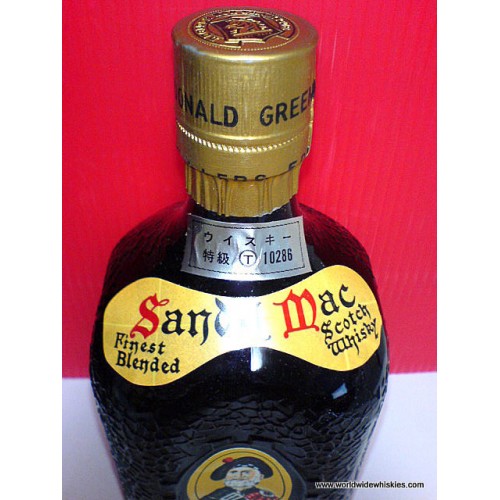 Old Parr SANDY MAC Whisky RARE Gift Boxed